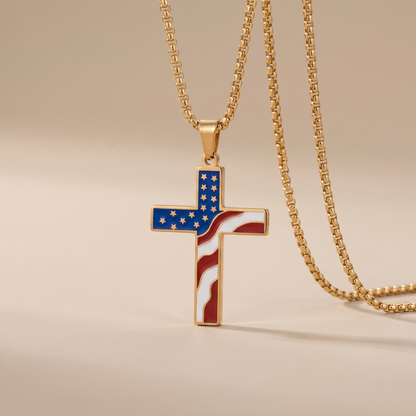 Freedom Cross Necklace
