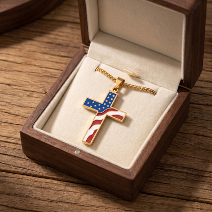 Freedom Cross Necklace